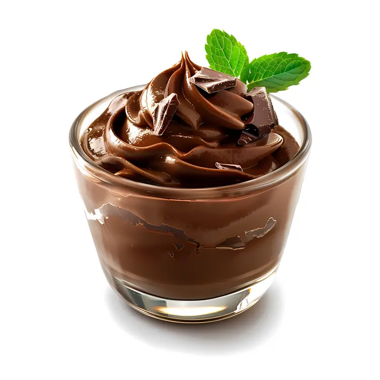 Chocolate Mousse with Mint