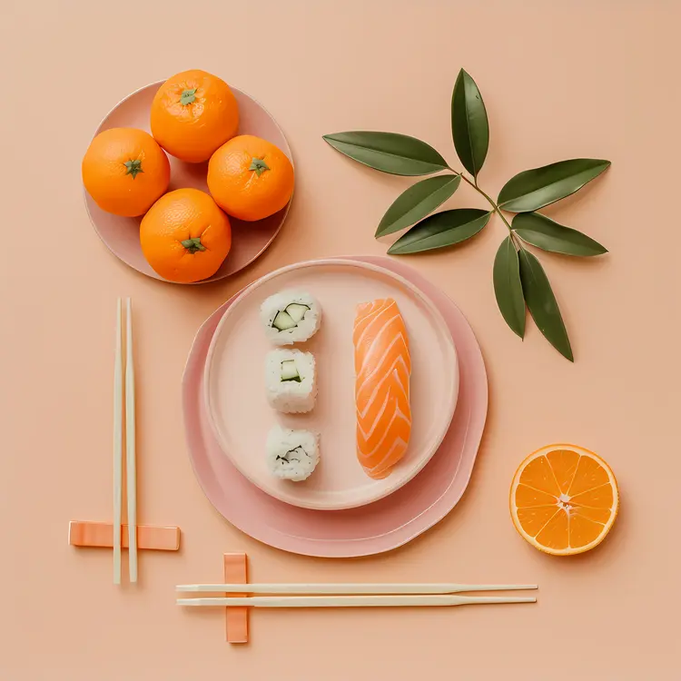 Sushi and Oranges