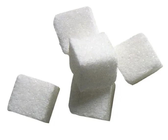 Falling Sugar Cubes