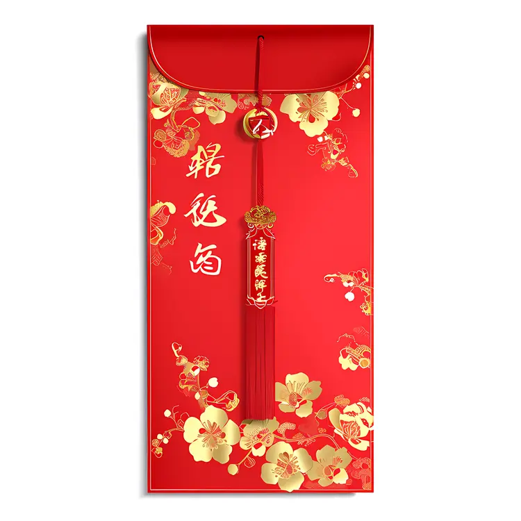 Traditional Red Envelopes with Gold Accents