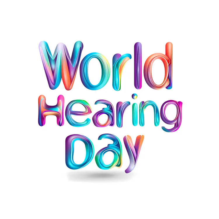 Vibrant World Hearing Day Text