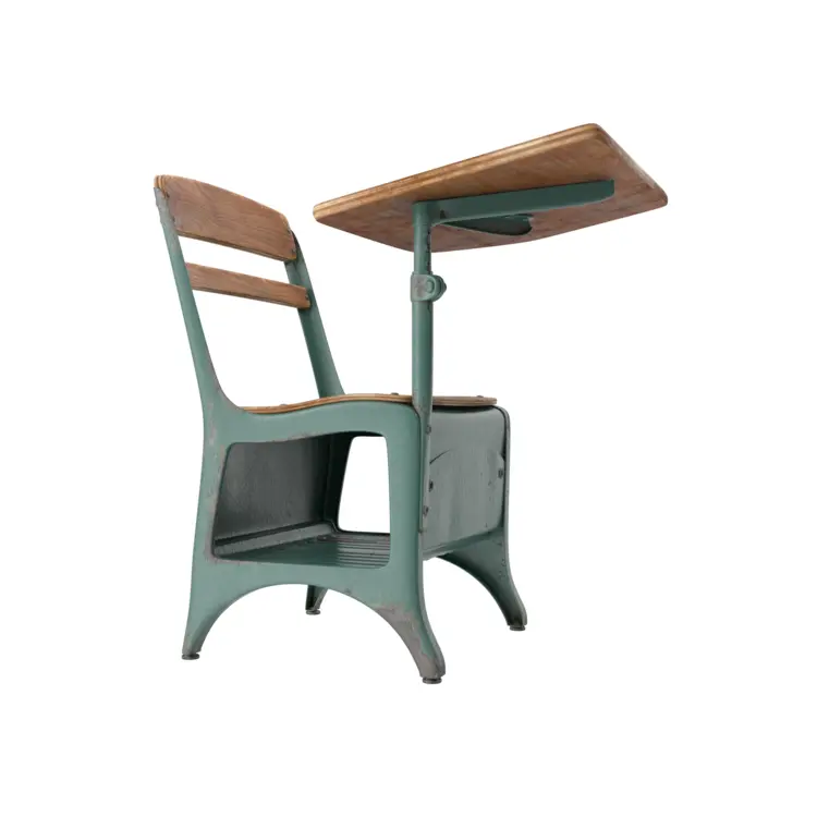 Vintage Wooden School Desk