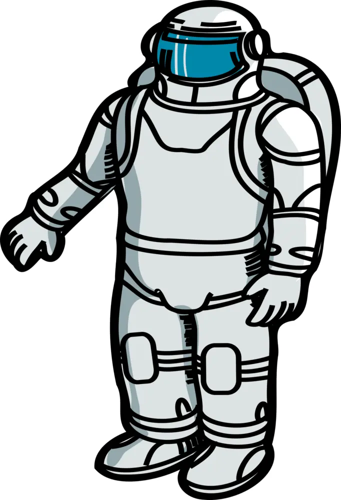 Astronaut in Advanced Spacesuit