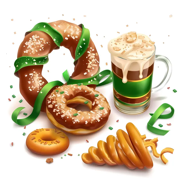Pretzels and Beer for Oktoberfest