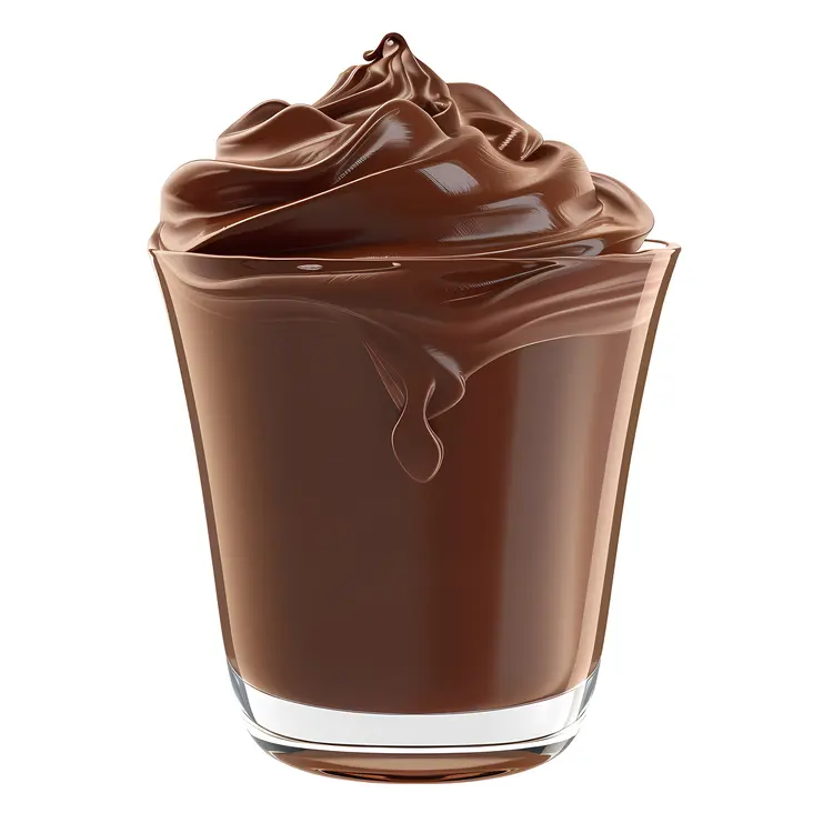 Creamy Chocolate Mousse in a Glass