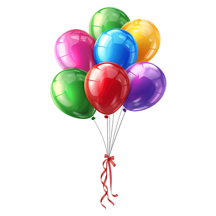 Colorful Balloons for Festive Event