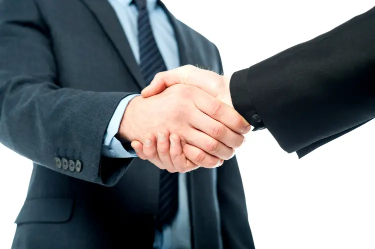 Close-up Handshake