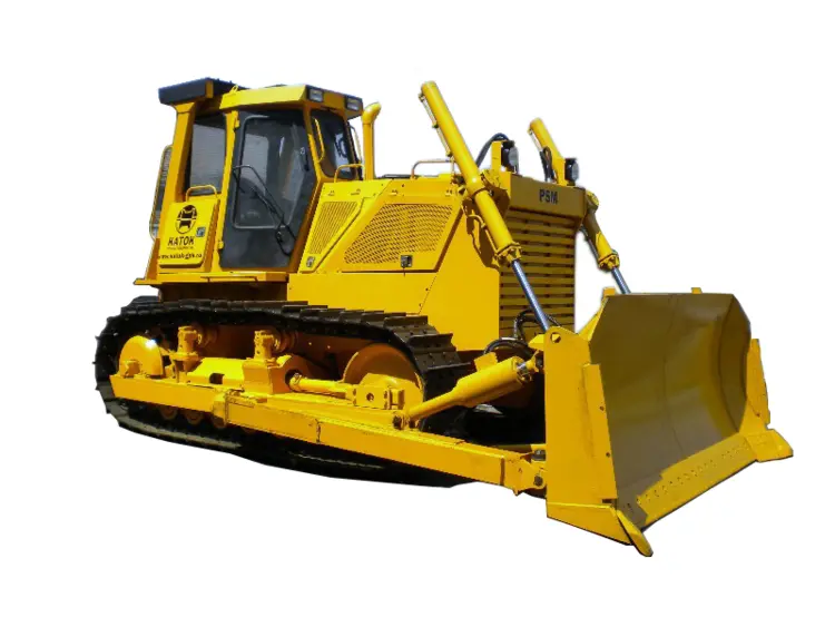 Yellow Bulldozer for Construction Work