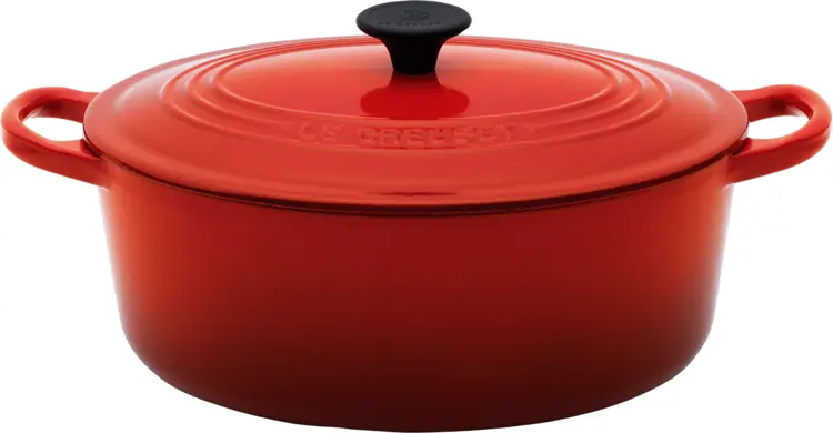 Red Dutch Oven for Cooking