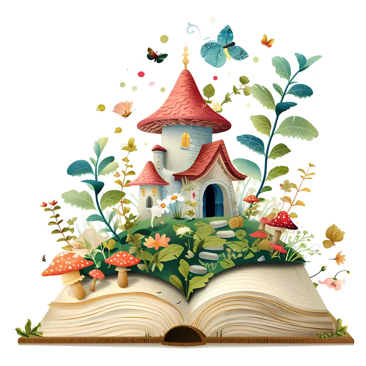 Fairy Tale House in Storybook