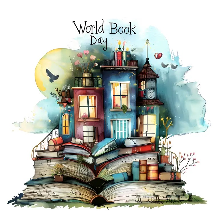 World Book Day Celebration with Books