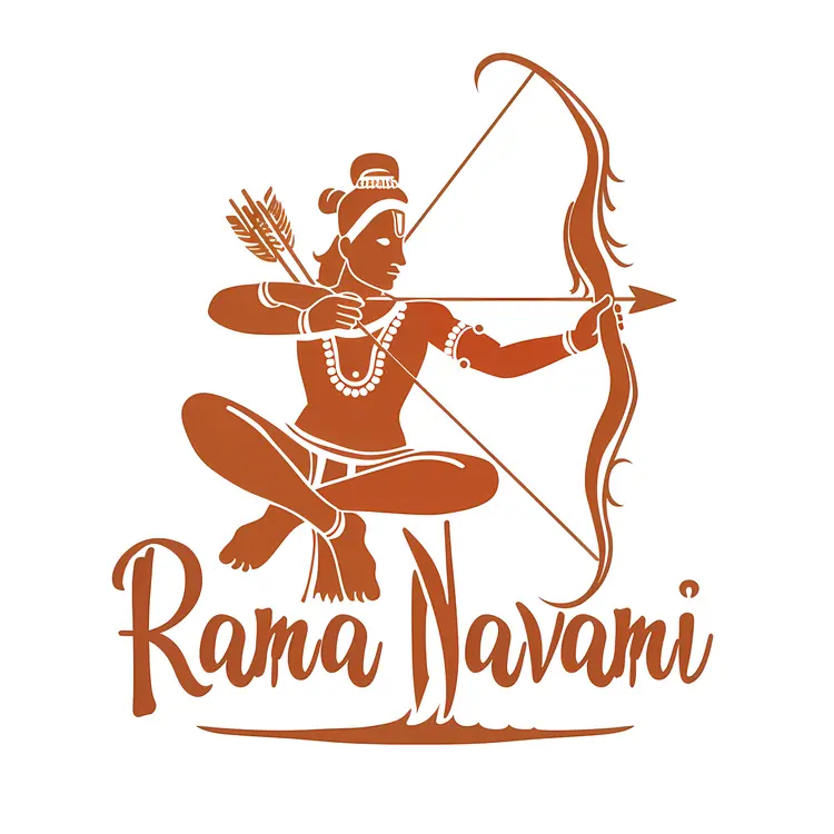 Archer Illustration for Rama Navami