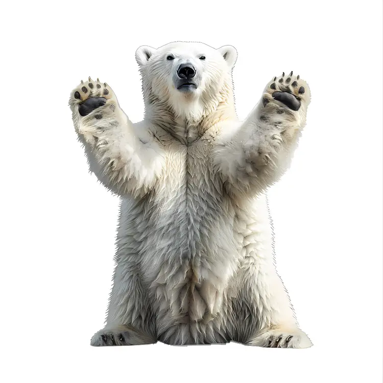 Standing Polar Bear