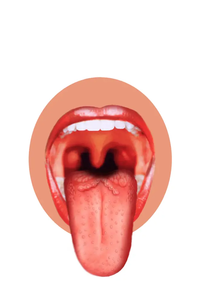 Open Mouth with Tongue Out