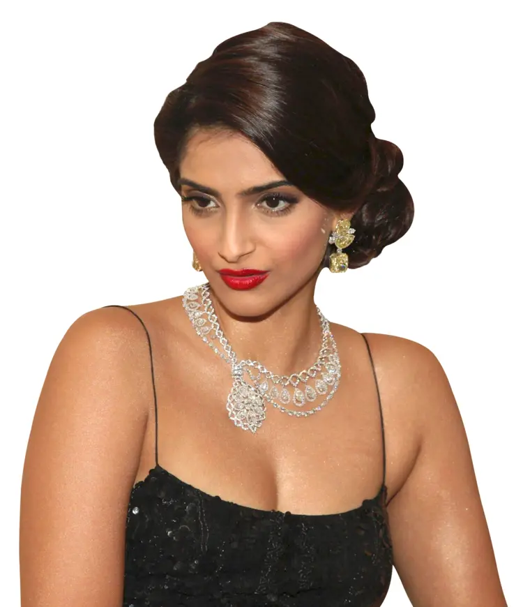 Elegant Woman with Jewelry