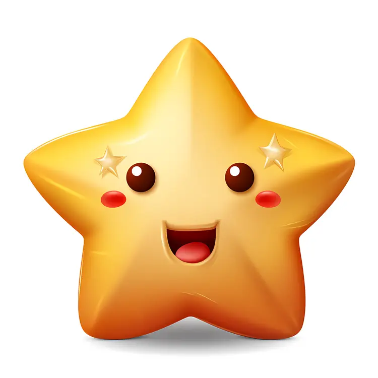 Happy Cartoon Star