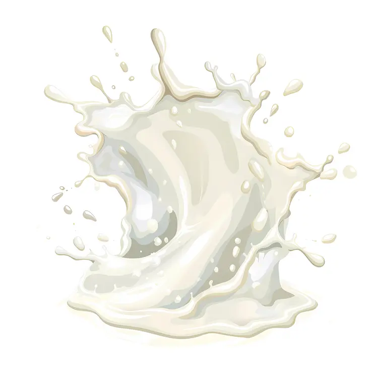 Milk Splash Illustration