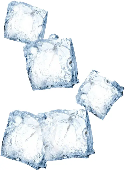 Falling Ice Cubes