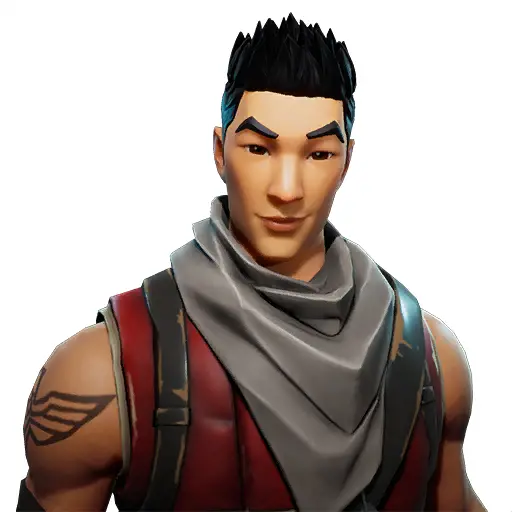 3D Male Animated Character with Spiky Hair