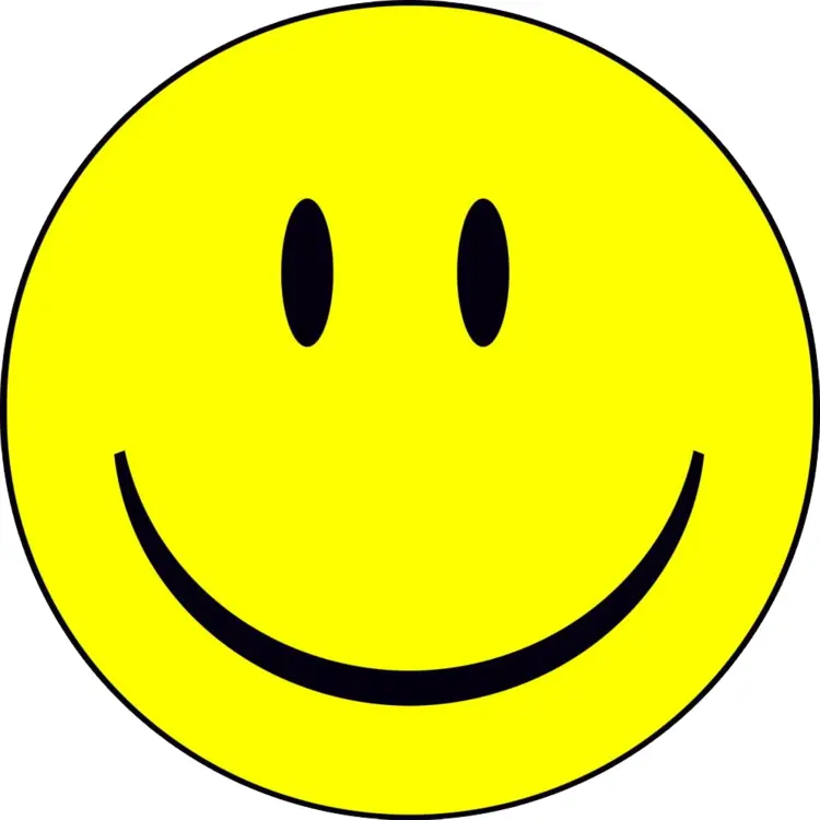 Yellow Smiling Emoji
