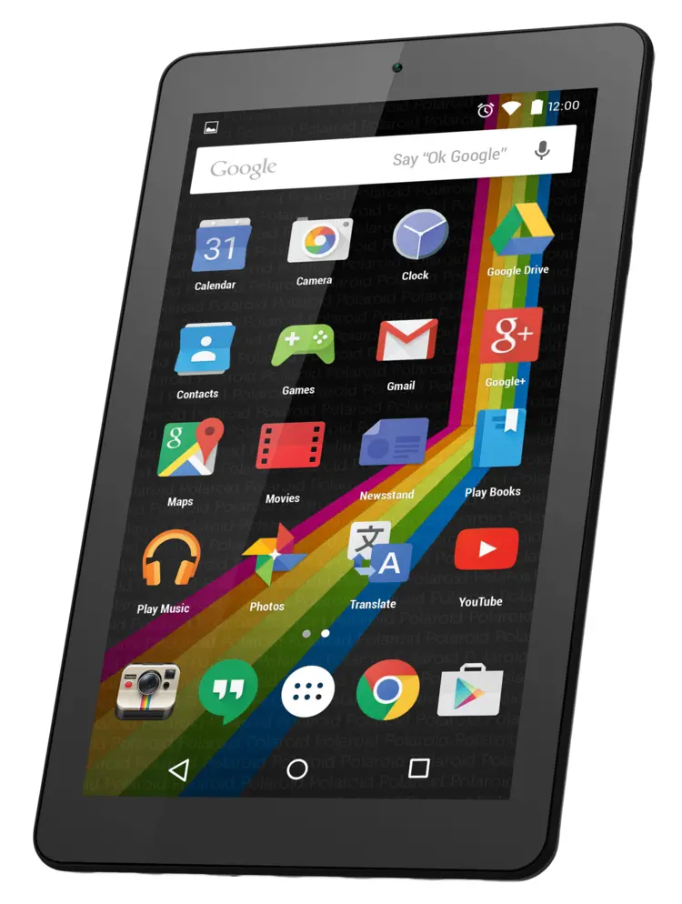 Tablet with Apps