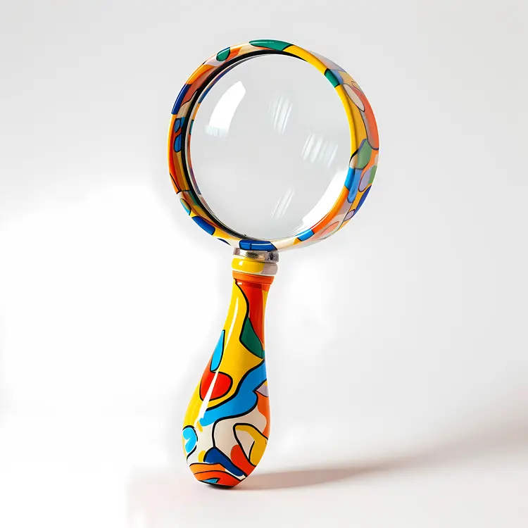 Colorful Magnifying Glass