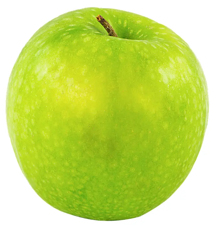 Single Fresh Green Apple