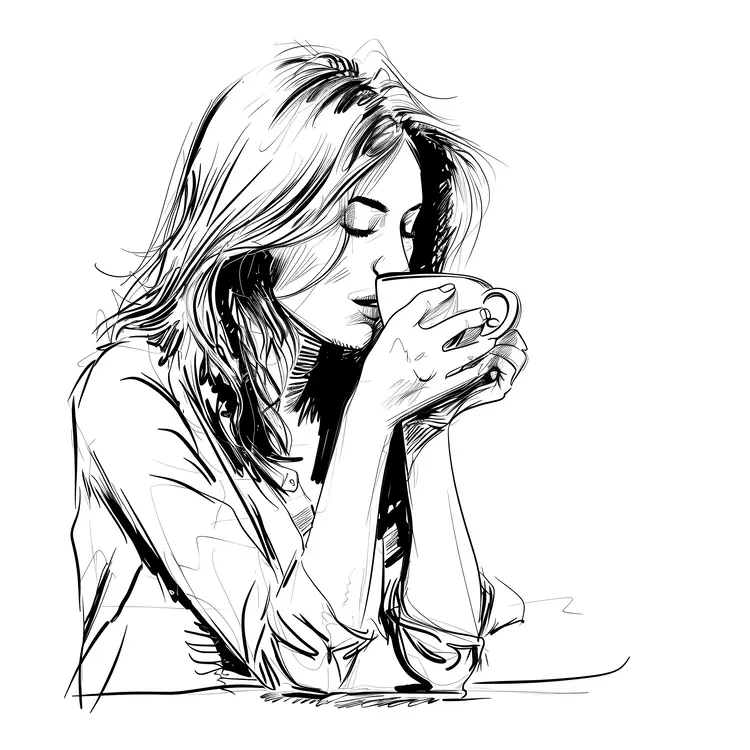 Enjoying a Coffee Moment