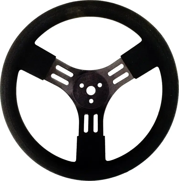 Black Racing Steering Wheel for Sport Cars