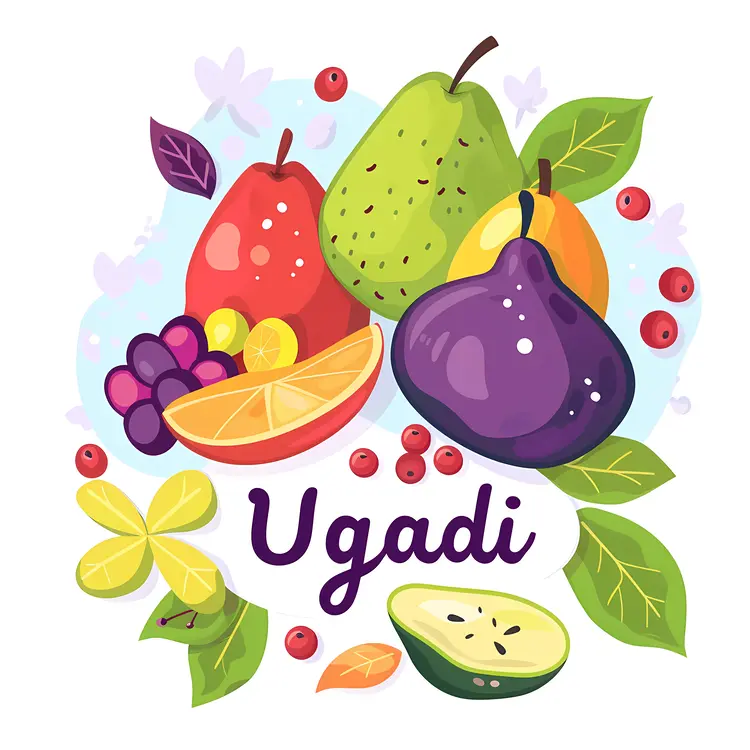 Colorful Fruits for Ugadi Celebration