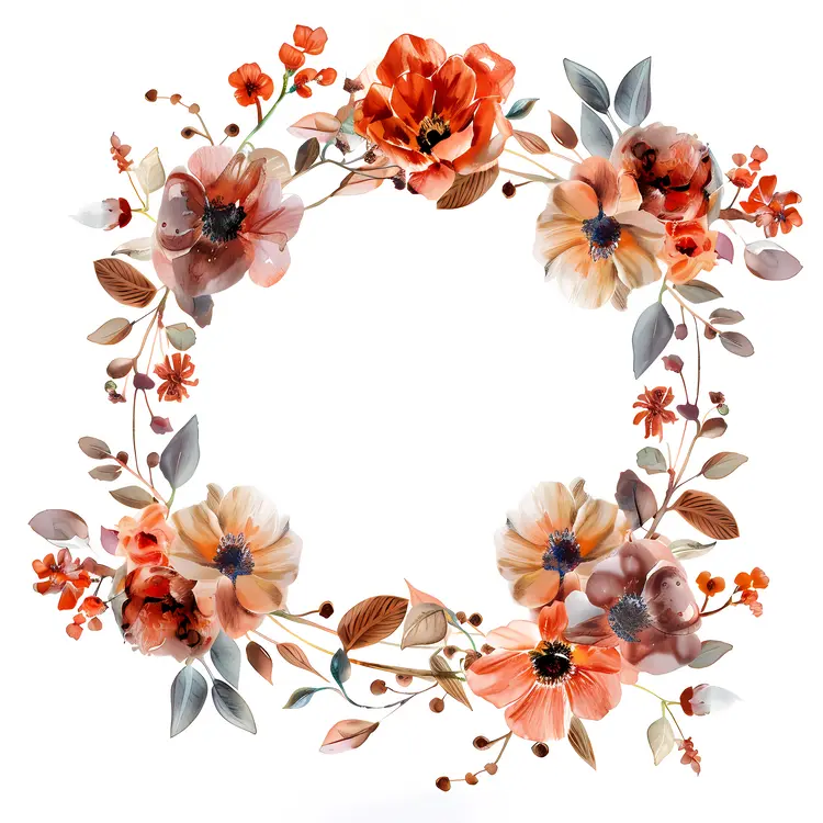 Spring Floral Wreath