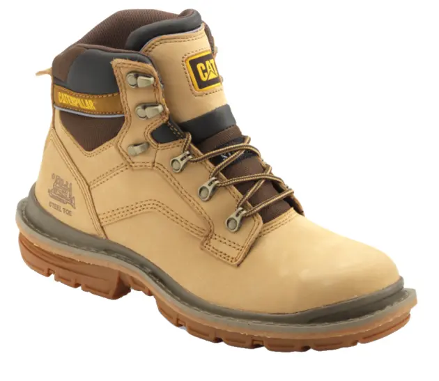 Durable Tan Work Boot