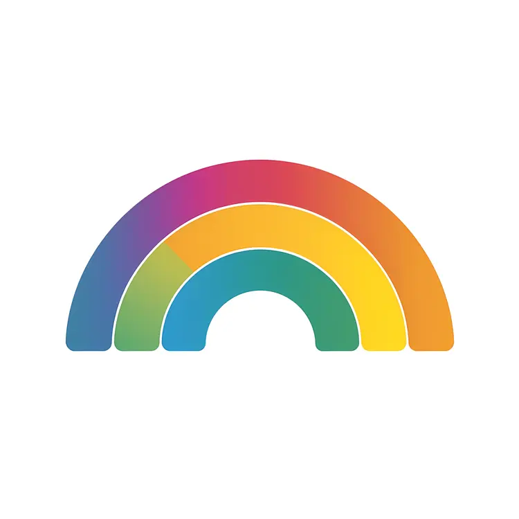 Simple Gradient Rainbow