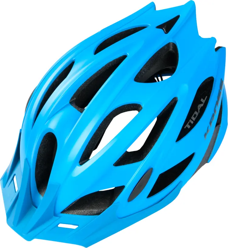 Blue Cycling Helmet