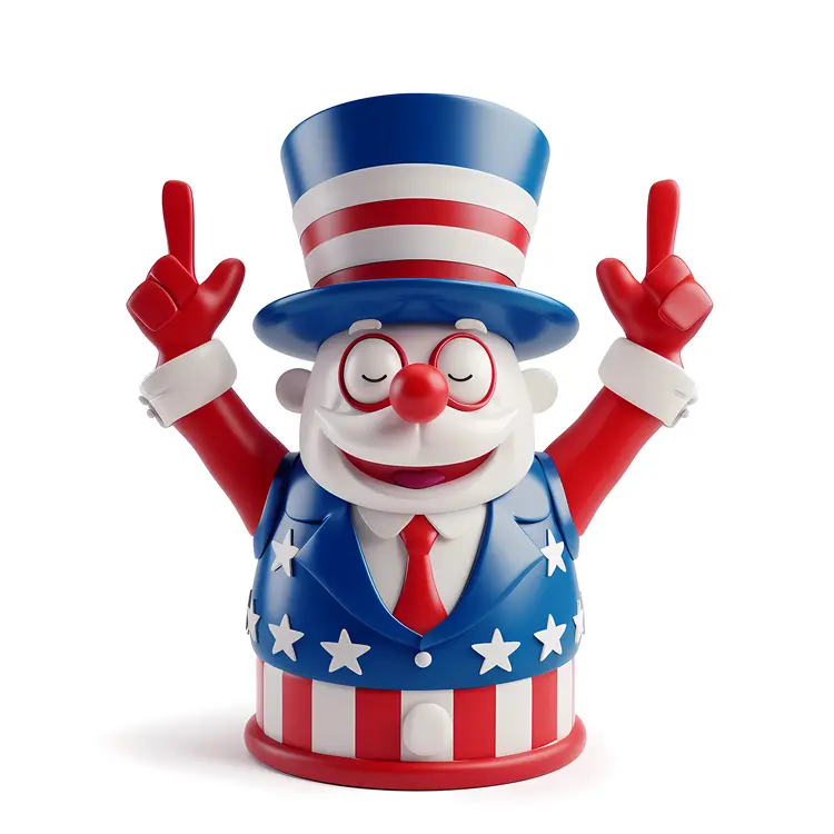 Uncle Sam Figure for Independence Day Celebration