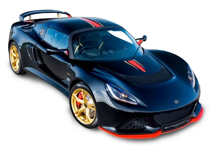 Black Lotus Exige Sports Car