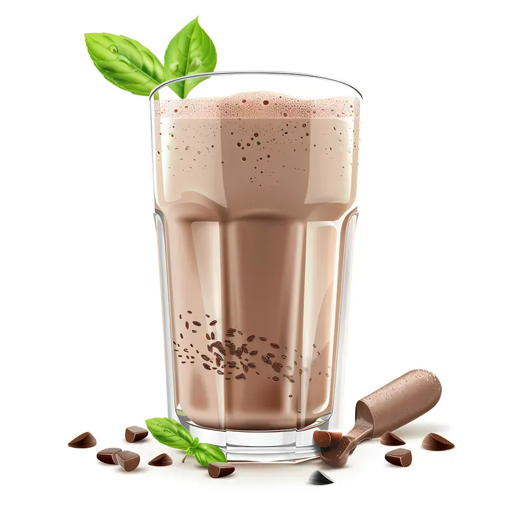 Refreshing Chocolate Milkshake