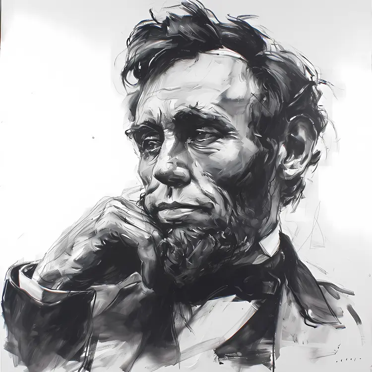 Monochrome Portrait Sketch