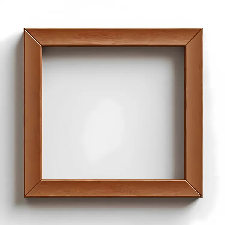 Simple Wooden Square Frame