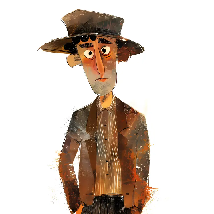 Whimsical Character Portrait