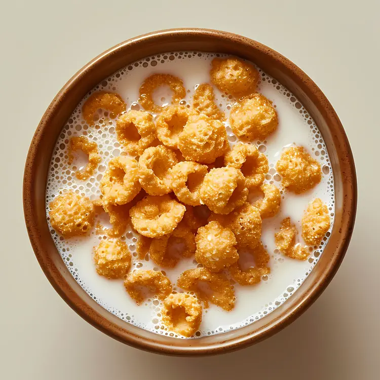 Bowl of Cereal with Milk