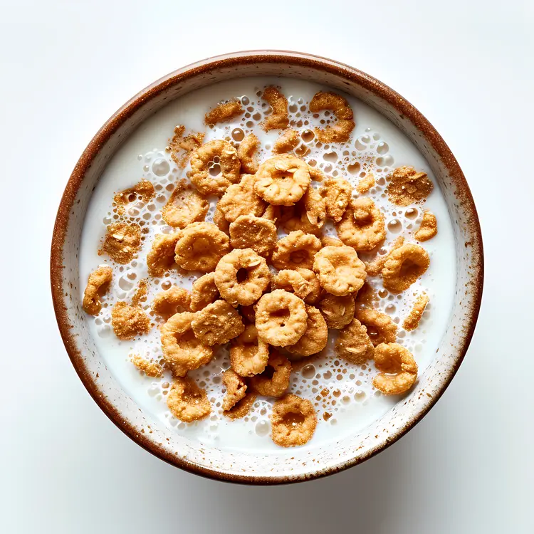Bowl of Cereal with Milk