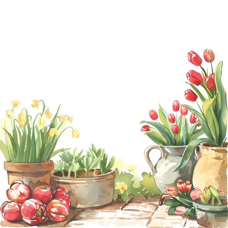 Potted Plants and Flowers