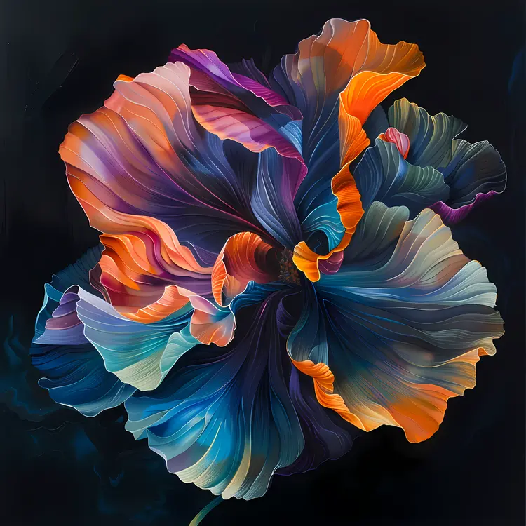 Colorful Flower Illustration