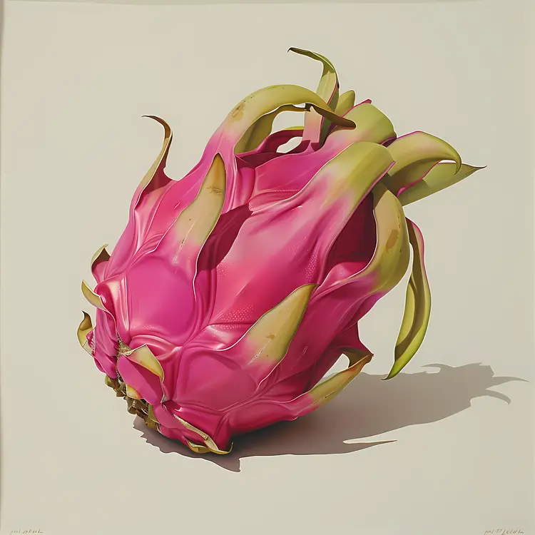 Vibrant Pink Dragon Fruit