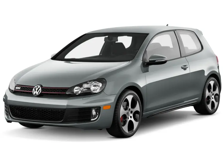 Gray Volkswagen Golf Car
