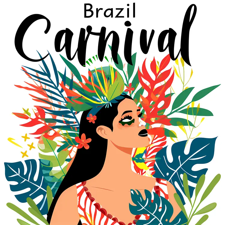 Woman in Brazil Carnival