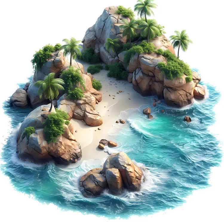 Beautiful Tropical Island