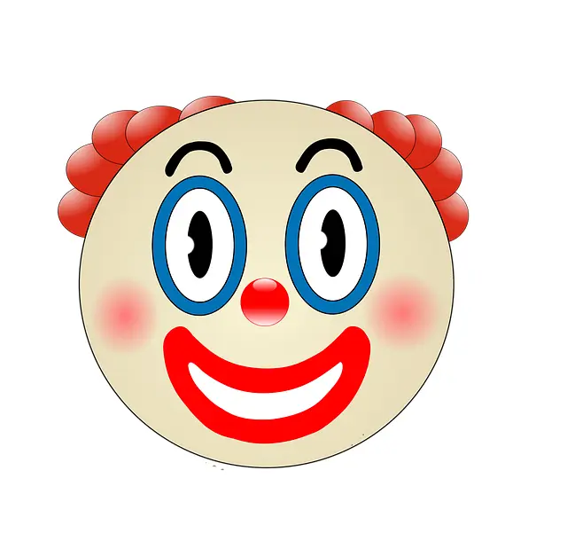 Smiling Clown Face