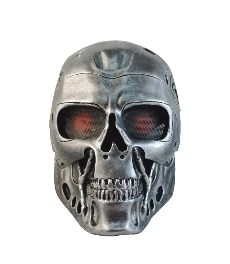 Dark Metallic Skull